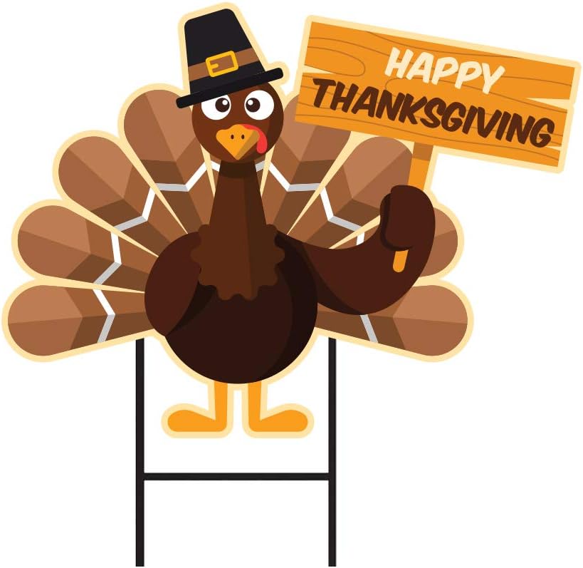 Yard Signs - Happy Thanksgiving Yard Sign 24