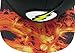 DC Comics The Flash Lightning Logo Sublimated Bill Snapback Baseball Cap Black