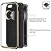 iPhone 6S Case,iPhone 6 Case,Zoudashuai Rugged Hybrid Flexible Slim Thin Durable Shock-Absorbing Case Ultra Protective Anti-Scratch Shockproof Bumper Soft TPU for iPhone 6/6S (4.7inch)-Black&Gold
