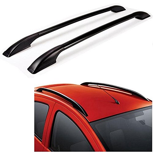 GOLSM Car Drill Free Roof Rails Black For Maruti Vitara Brezza Amazon