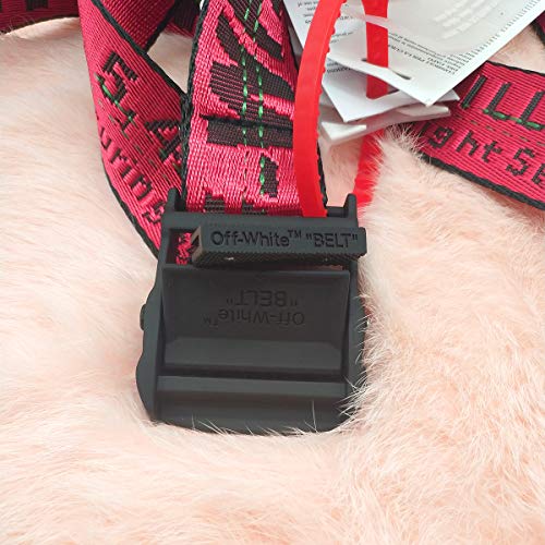 Mens Belts Off White Industrial Belt Red OFF-WHITE Men Red