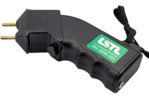 MUDUOBAN Cattle Prod Handy Stock Electric Livestock Prods Black Heavy Duty Stun Gun Handle Swine Prod