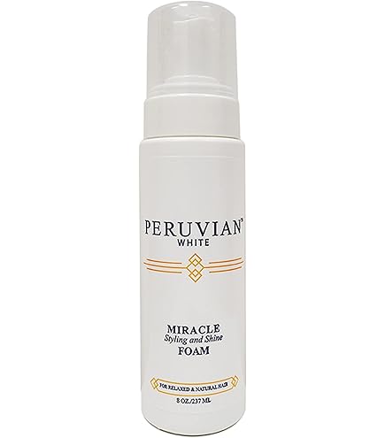 Amazon.com : Peruvian white Miracle Styling and Shine Foam Mousse