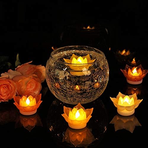 Romingo 7 Colors Lotus LED Candles