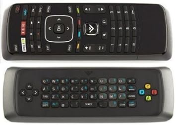 Amazon Com New Vizio Dual Side Keyboard Qwerty Remote Control Xrv1d3 For M420sv M470sv M550sv M420sl M470sl M550sl M370sr M420sr M420kd E551va M3d650sv M3d550sl M3d470kd M3d550kd E3d320vx E3d420vx E3d470vx Computers Accessories
