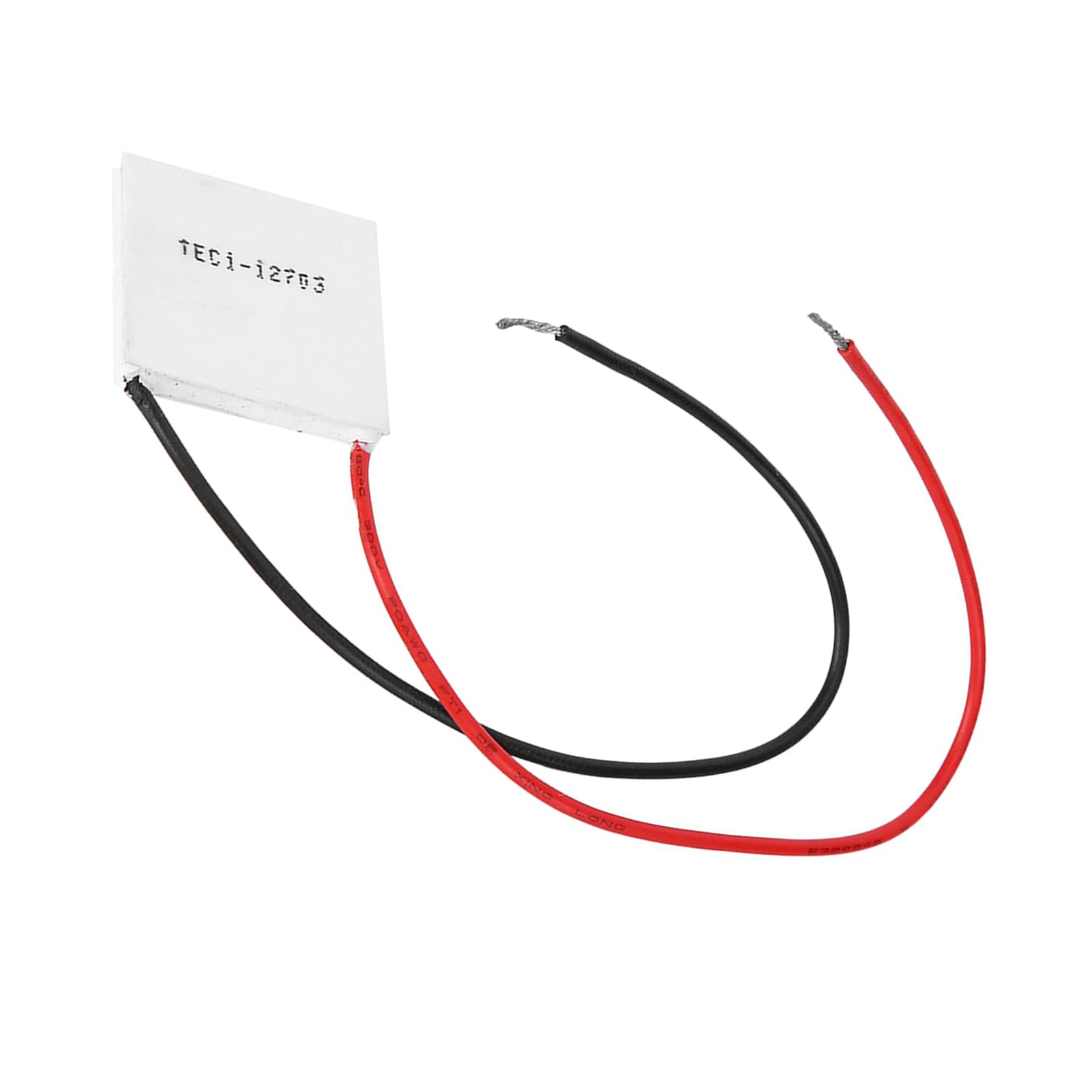 ViaGasaFamido TEC1-12703 30x30mm 12V 3A thermoelectric cooler peltier module for cooling systems, ceramic heatsink with high efficiency and reliable performance for electronic temperature control