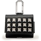 AllSaints Airpod Emb Case W606XD Black One Size