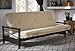 DHP 6-inch Coil Futon Full Size Mattress (only), Tan