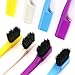 Nexxxi 4 Packs Double Sided Hair Brush Comb Eyebrow Brush for Natural Hair