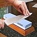 Knife Sharpening Stone Premium Whetstone Sharpener- 2 Sided 1000/6000 Grit I Professional/Japanese Grade | Waterstone I Non-Slip Bamboo base and guide kit I Chefs Choice By Grayd