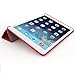KHOMO iPad Mini 4 Case - Dual Series - Ultra Slim Red Cover with Auto Sleep Wake Feature for Apple iPad Mini 4th Generation Tablet