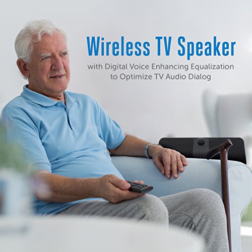 Grace Digital GDI-BTTV100 Wireless TV Speaker with Digital Voice