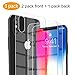 iPhone X/XS Screen Protector, Kolpop iPhone X/XS Front Back Tempered Glass Screen Protector, Anti-Fingerprint Case Friendly Anti-Scrath Clear Glass Screen Protector Film for iPhone X/XS (3 Pack)