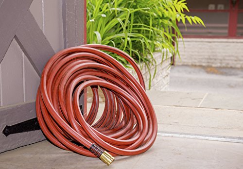 Swan Products Element ELCF34100 Lead-Free, Drinking Water Safe Contractor Farm Hose 100ft, 3/4" diameter, Red