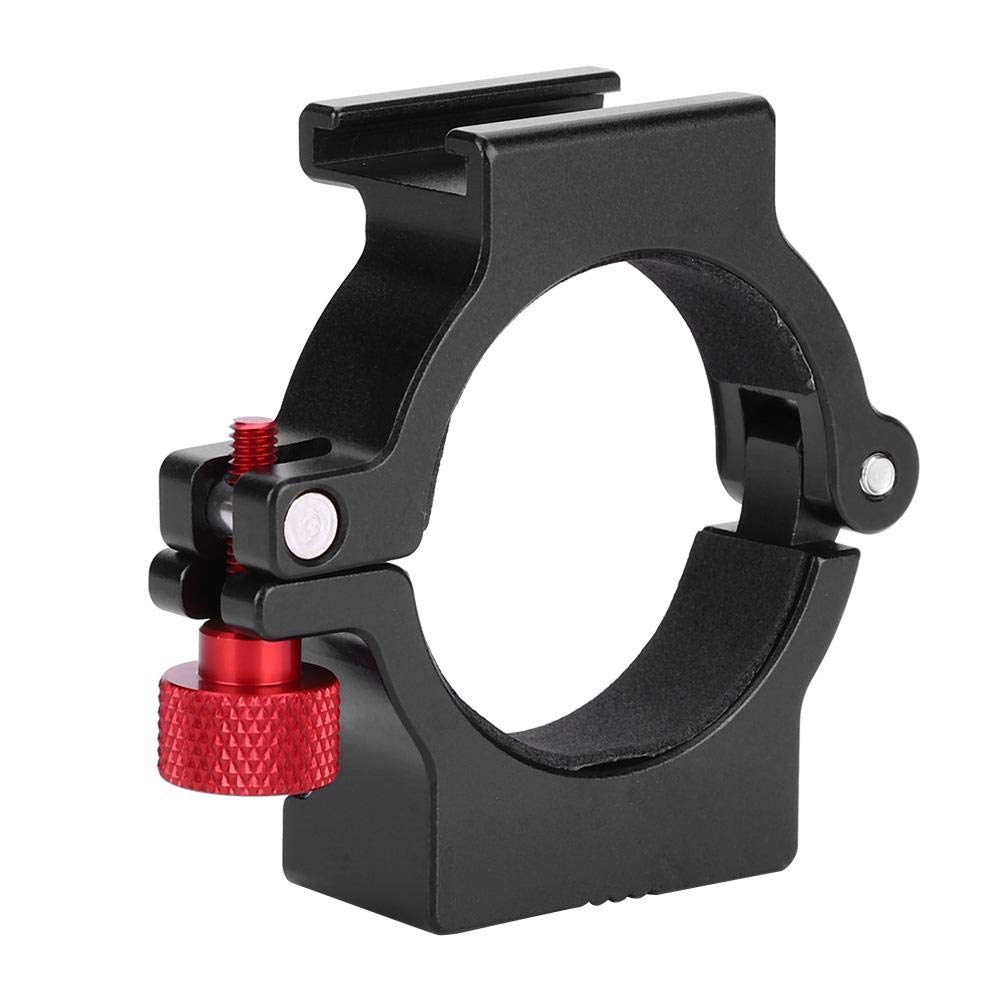 Hot Shoe Adapter Mount, for Smooth 4 Ring Clamp 4 Gimbal Video Expansion Accessory Suitable for Rode Microphone, Spotlight etc