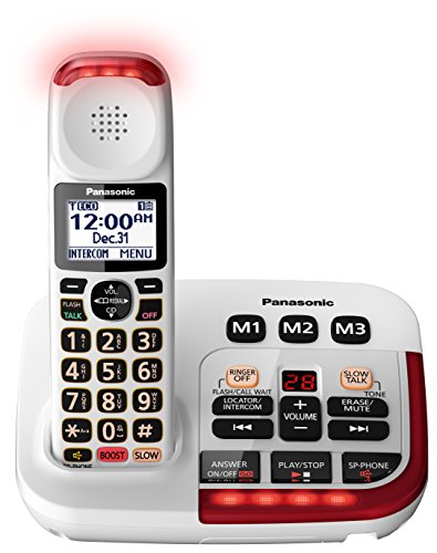 4 Panasonic+Amplified+KX+TGM420W+Reduction+Answering