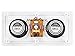 Monoprice Aramid Fiber In-Wall Center Channel Speaker - Dual 5.25 Inch (Single) With Titanium Tweeters - Caliber Series