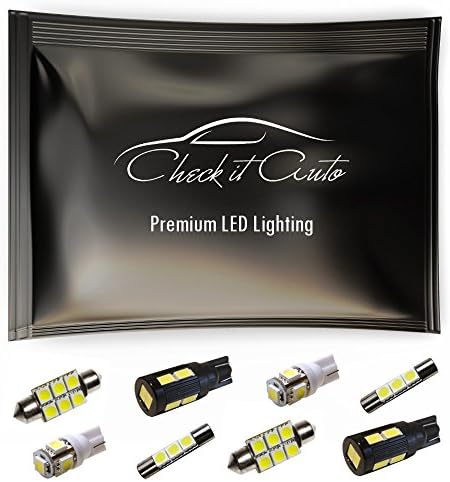 11-14 Chevy Cruze LED Package Kit - Interior + Tag + Reverse (8 pieces) by Check it Auto