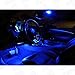 uxcell 4 Pcs 41mm 8-SMD 1210 Blue Festoon Dome Light LED Bulbs 211-2 212-2