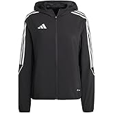 adidas Women's Size Tiro23 League Windbreaker, Black, Medium/Tall