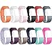 Nylea Fitbit Charge 2 Bands [STAINLESS STEEL] Premium Quality Fitbit Accessories - Best Wrist Band with Bracelet Clasp and Strap - Replaces Original - Black