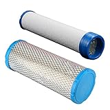 Harbot M131802 Outer Air Filter with M131803 Inner Filter for John Deere 110 1420 1435 1445 1545 1565 2305 2320