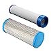 Harbot M131802 Outer Air Filter with M131803 Inner Filter for John Deere 110 1420 1435 1445 1545 1565 2305 2320 primary