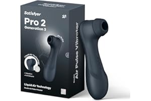 Satisfyer Pro 2 Generation 3 (NO BLUETOOTH) with Liquid Air Vibrator Sex Toy | Adult Toys for Women | Sucking Clitoral Stimul