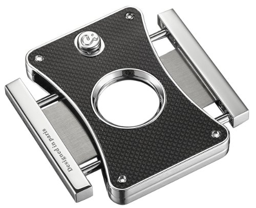 UPC 849847019949, Visol Products Caseti Dion Carbon Fiber Double Guillotine Cigar Cutter, Black