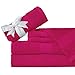 Weavely Towels - Hot Pink Bath Towel Set of 6 Piece, 100% Cotton Zero Twist Soft Luxurious and Highly Absorbent Hotel & Premium Spa Quality Towels 600 GSM 2- Bath Towels 2- Hand Towels 2- Wash Cloths