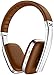 Ghostek Rapture Wireless Headphones Headset 40mm Graphene Drivers Bluetooth 4.1 +EDR aptX Audio Technology HD Hi-Fi Stereo Crystal Clear Enhanced Noise Cancelling Rechargeable Foldable (Brown)