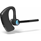 BlueParrott M500-XT Open-Ear Bluetooth Headset | AI-powered noise canceling headset for rideshare and delivery drivers; open-ear design, 11 hr talk time