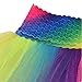 MOLFROA Baby Girls Colorful Layered Dance Outdoor Rainbow Tutu Skirt 5-6 Years