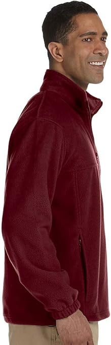 harriton full zip fleece