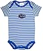 Florida Gators Blue Striped NCAA College Newborn Infant Baby Creeper