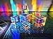 StayMax Optical Glass RGB Dispersion Prism X-Cube for Physics Decoration Art 3 Different Sizes 10mm,20mm,30mm