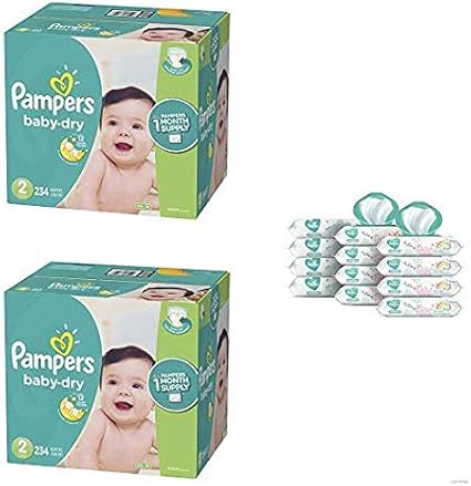864 pampers wipes