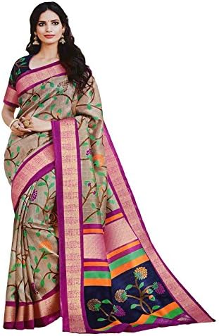 Apple Blossom Saree With Blouse Piece