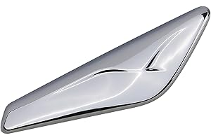 APPERFIT Front Fender Chrome Trim Finisher for Right Passenger Side Fender Compatible with BMW X3 F25 X4 F26 2011 2012 2013 2014 2015 2016 2017 2018 Replaces 51117338570