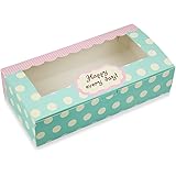 Wanting DIY 8-Cavity CupCake Spotted Bakery Boxes With Window (Set of 4)
