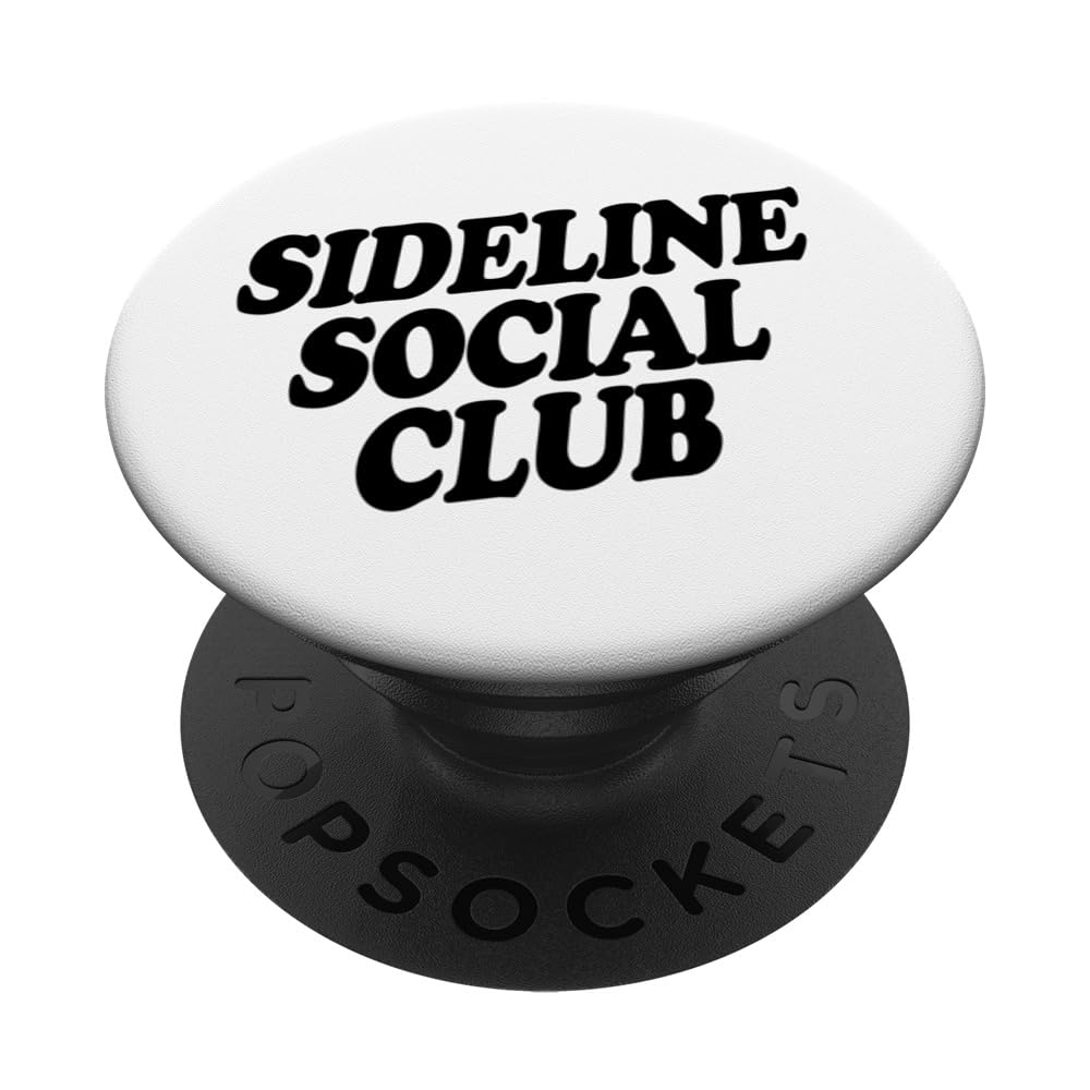 Sideline Social Club Funny Matching Sports PopSockets Adhesive PopGrip