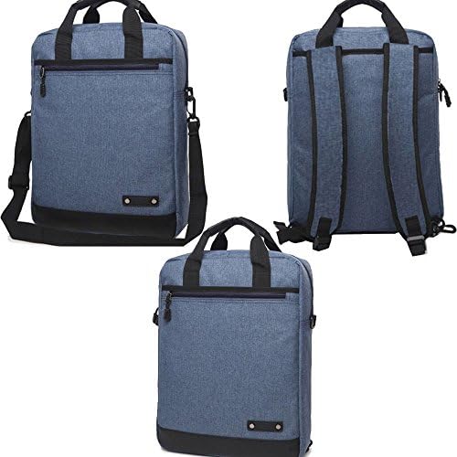 WARMSUN New Style Oxford Fabric Unisex Universal Portable Laptop Backpack Shoulder Bag Briefcase Handbag For 16 Inch Laptop (Blue)