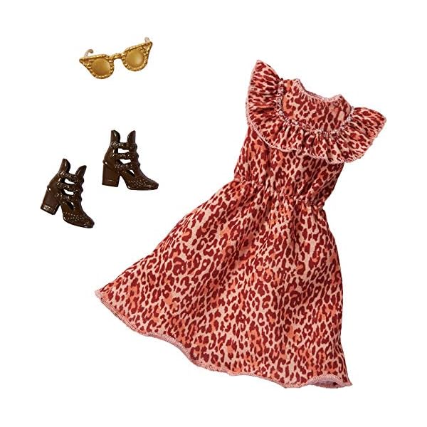 Barbie Mattel GHW89 Animal Print Set | Mode Puppe