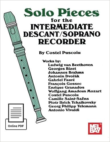 Amazon Com Solo Pieces For The Intermediate Descant Soprano