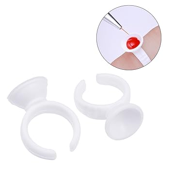 Amazon Com Nicole Diary 100pcs Nail Art Palette Mini Disposable