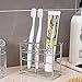 K-Steel Stainless Steel Bathroom Toothbrush Holder Stand Toothpaste Holder Sturdy Storage Holder