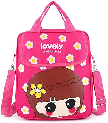 Coolfire Kids School Backpack Bag Lunch Bento Box Tote Bag Shoulder Bag (pink)