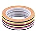 JDYYICZ 11 Rolls 11 Colors Whiteboard Art Tape Artist Tape Fingerboard Tapes Marking Grid Tapes Chart Graphic Tape 1/8