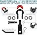 motormic Unique Shackle Hitch Receiver 2” (35,000 lbs Max Capacity) with 3/4