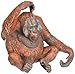 Papo Sitting Orangutan Toy Figure Multicolor